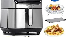 Best Selling 5 Air Fryers With Stainless Finish